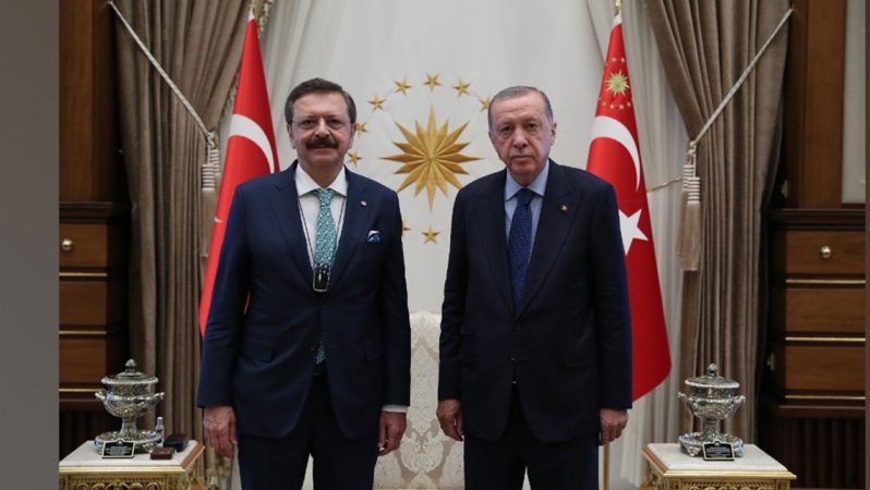 Erdoğan TOBB heyetini kabul etti! Türkiye iktisadını büyütmekte kararlıyız