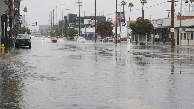 Tropik Fırtına Hilary Kaliforniya’da sele yol açtı