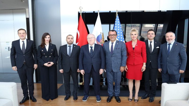 Washington Büyükelçisi Murat Mercan’dan TABA-AmCham’e ziyaret