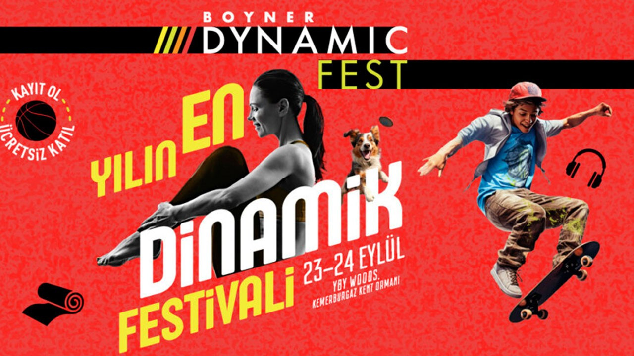 Boyner Dynamic Fest, 23 Eylül’de İstanbul’da başlıyor