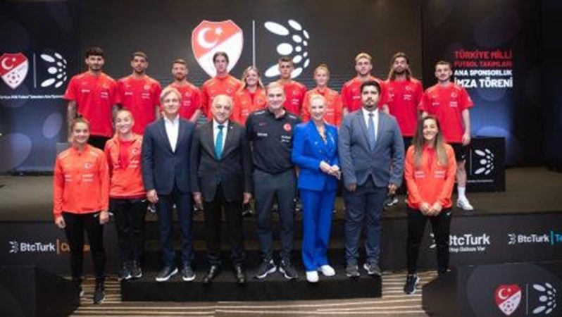 BtcTurk yine Türkiye Ulusal Futbol Ekipleri ana sponsoru oldu