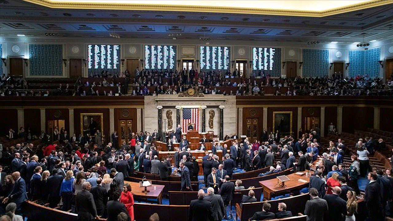 ABD Temsilciler Meclisi süreksiz bütçe tasarısını onayladı