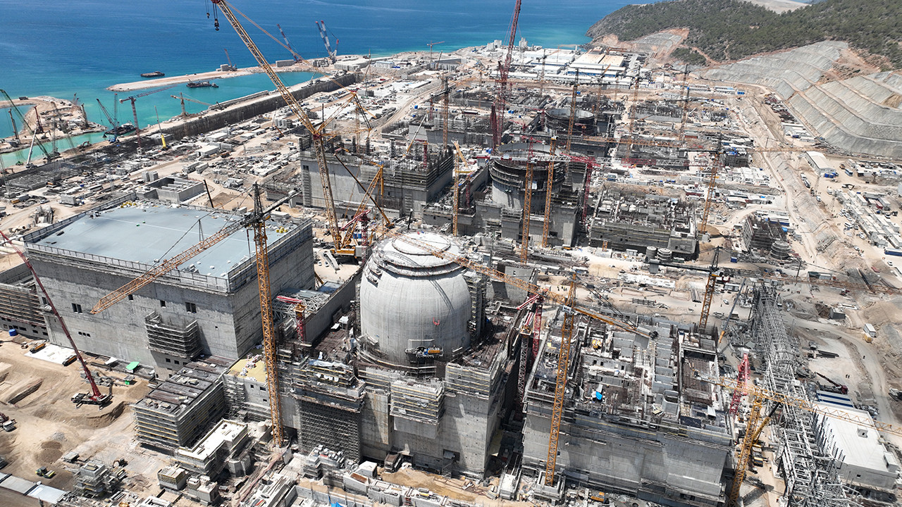 Akkuyu NGS’de birinci reaktörün devreye alınması için son viraja girildi