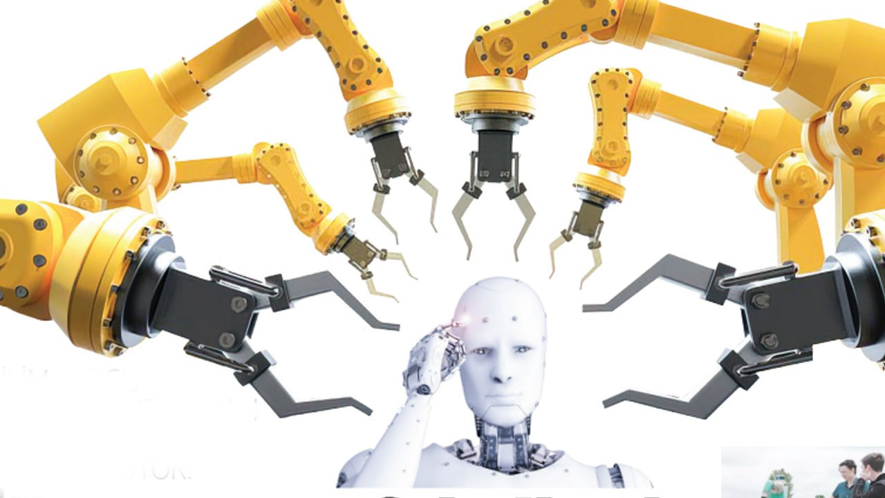 Birinci insansız fabrikada robotlar robot üretecek