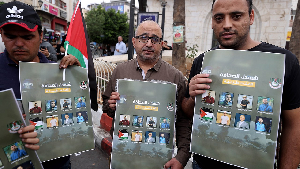 Gazze’ye akınlarında 8 gazeteci hayatını yitirdi