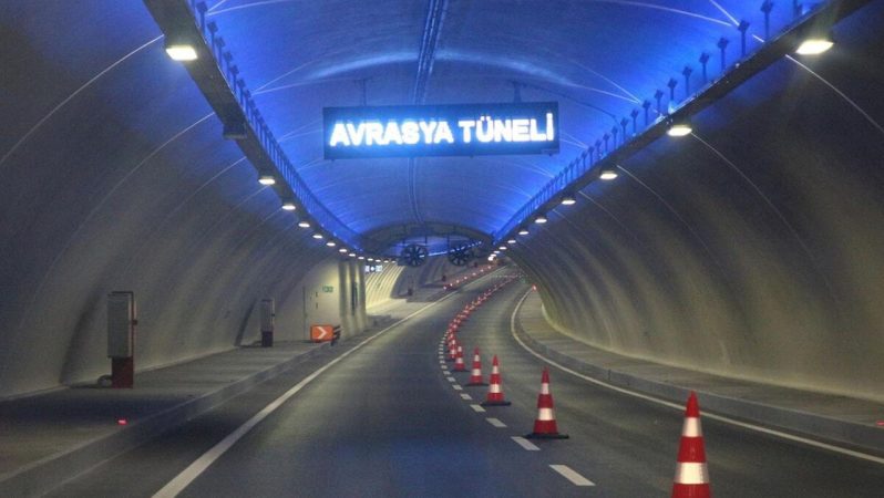 Avrasya Tüneli’nden 7 yılda 123 milyon geçişin yapıldı